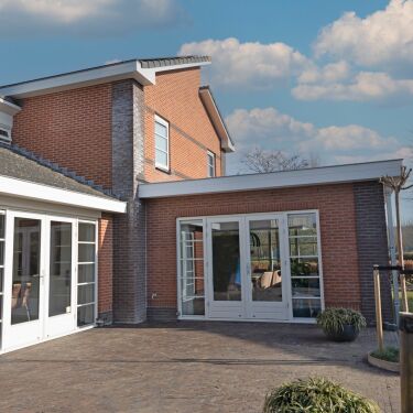 Moderne en duurzame aanbouw