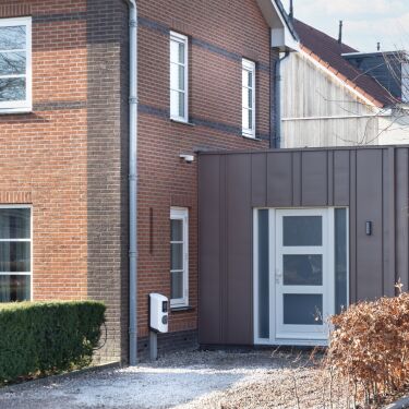 Moderne en duurzame aanbouw