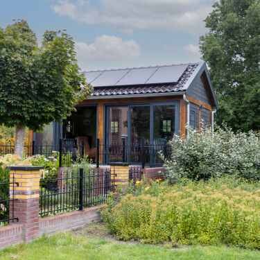 Tuinhuis op hoogte